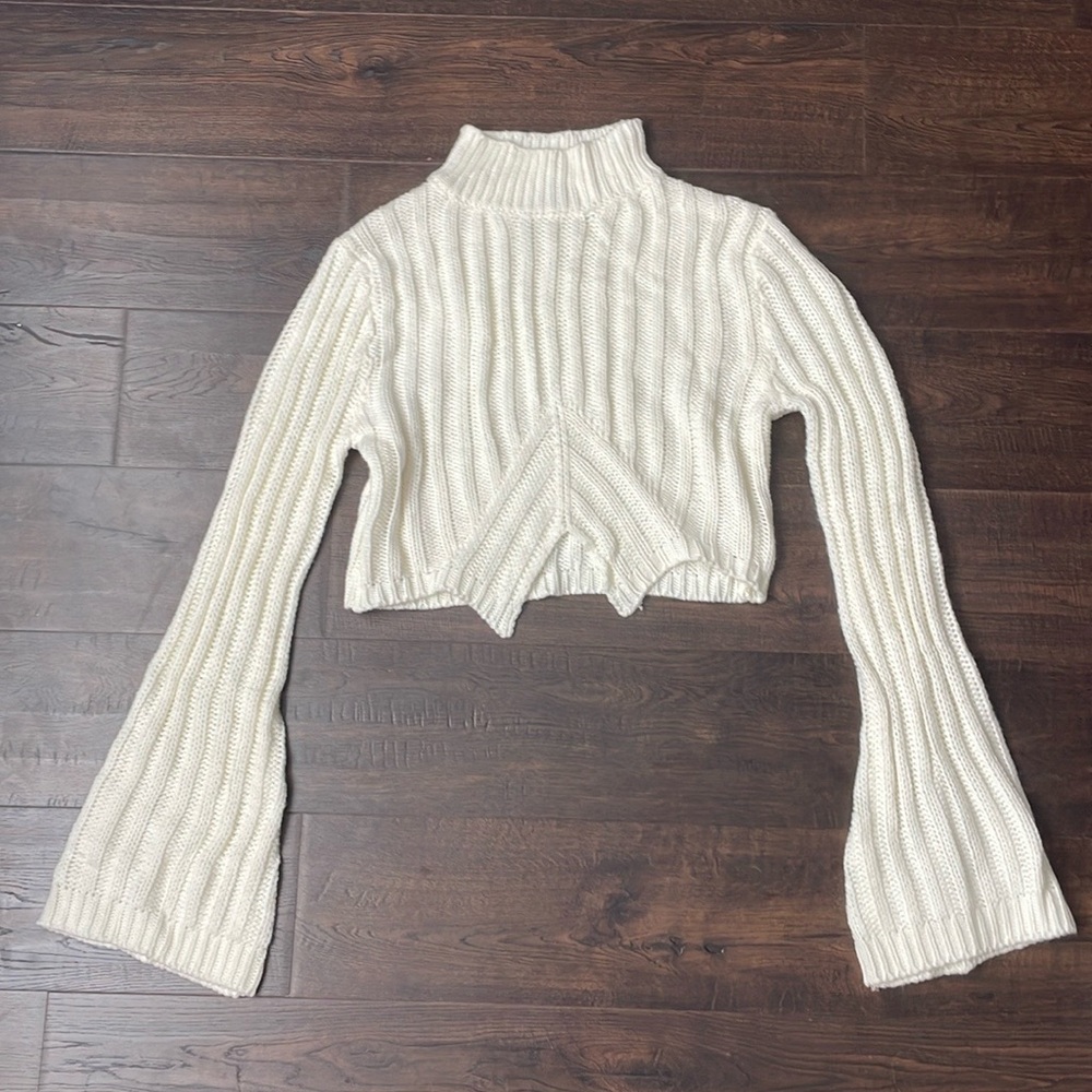 Windsor Cream Ribbed Sweater